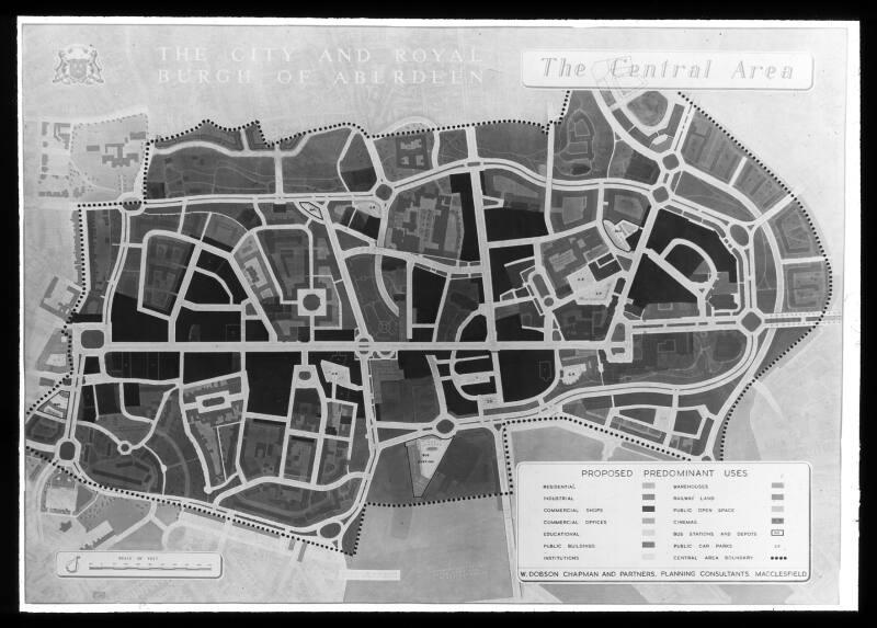 Plan of Aberdeen - Central Area Uses