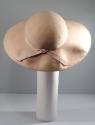 Wide Brim Beige Hat