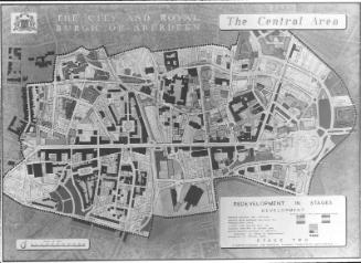 Plan of Aberdeen - Central Area Redevelopment