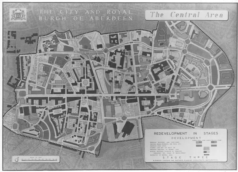 Plan of Aberdeen - Central Area Redevelopment