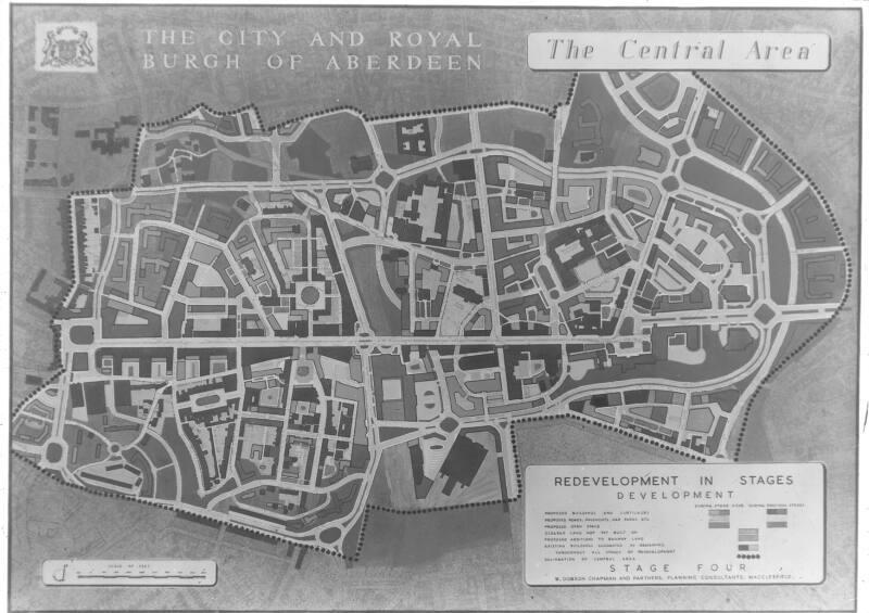 Plan of Aberdeen - Central Area Redevelopment