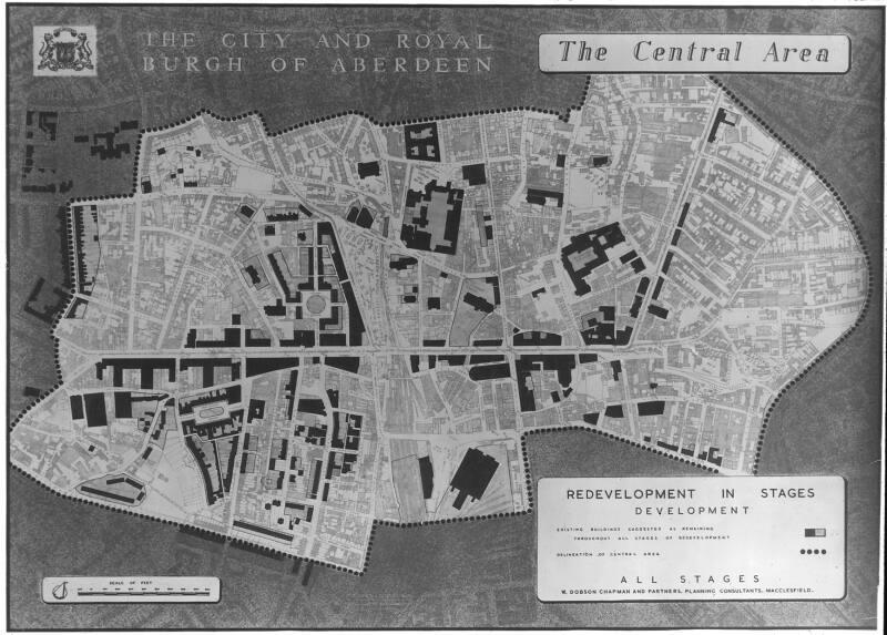 Plan of Aberdeen - Central Area Redevelopment