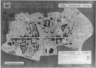 Plan of Aberdeen - Central Area Redevelopment