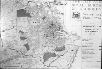 Plan of Aberdeen - Stage One of Redevelopment