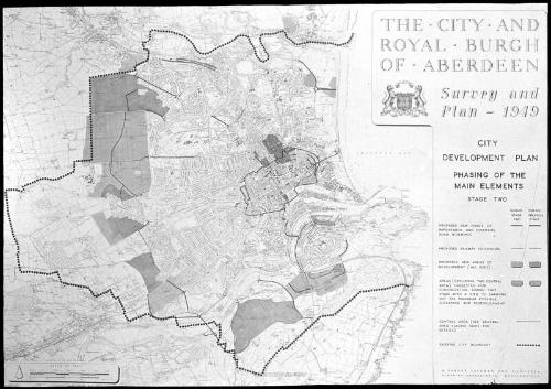 Plan of Aberdeen - Stage Two of Redevelopment