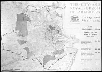 Plan of Aberdeen - Stage Two of Redevelopment