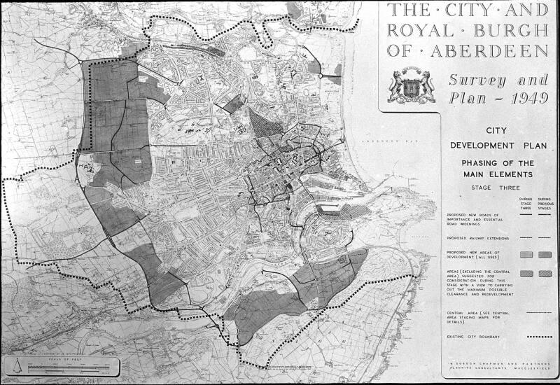 Plan of Aberdeen - Stage Two of Redevelopment