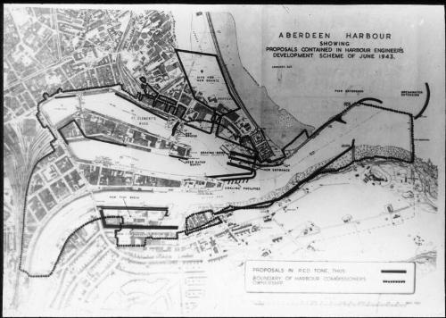 Plan of Aberdeen - Harbour Development Scheme