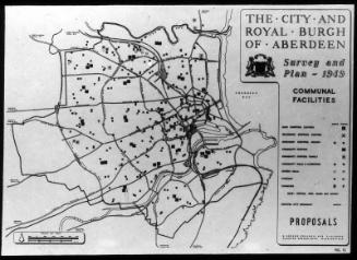 Plan of Aberdeen - Communal Facilities Proposals