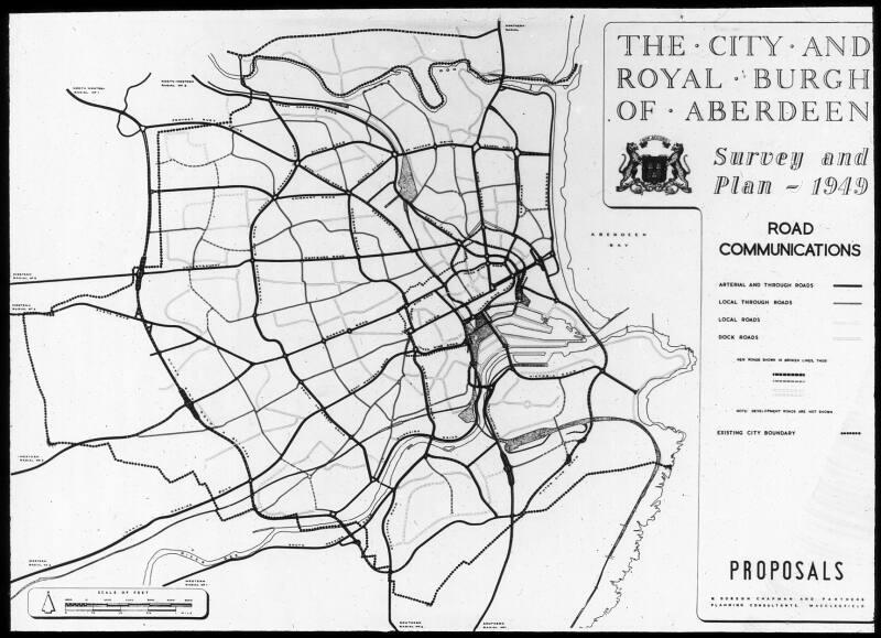 Plan of Aberdeen - Road Communications Proposals