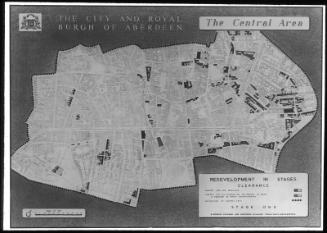 Plan of Aberdeen - Redevelopment and Clearances