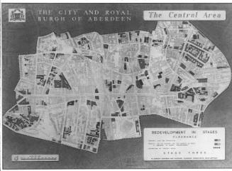 Plan of Aberdeen - Redevelopment and Clearances