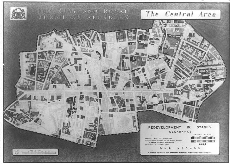 Plan of Aberdeen - Redevelopment and Clearances