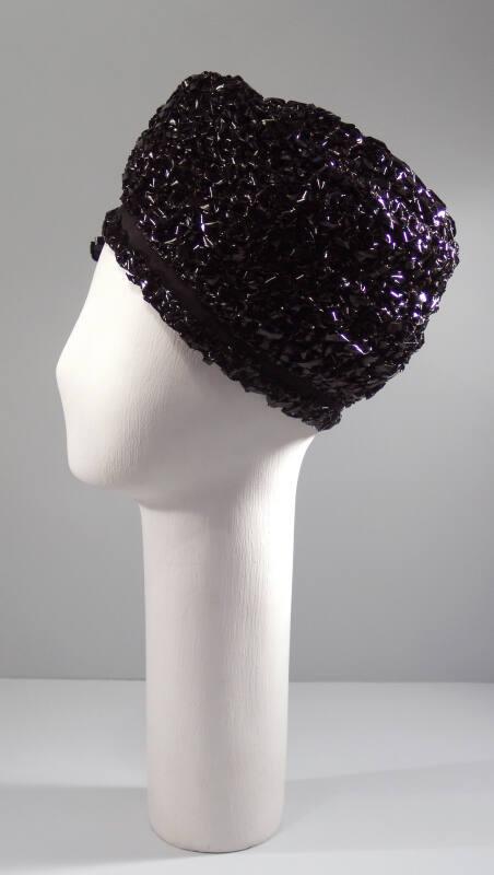 Black Ribbon Hat