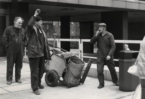 Street-sweepers (Skaffies) Outside St Nicholas House
