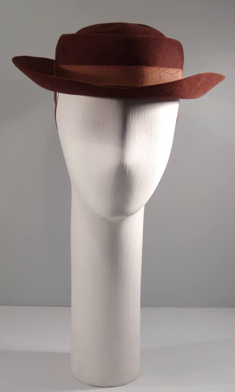 Brown Felt Hat