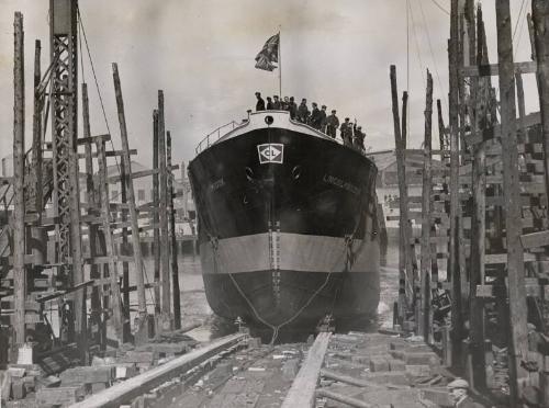 Launch of the cargo vessel Lincolnbrook