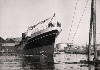 Launch of the trawler Lammermuir