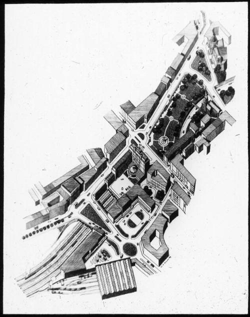 Sketch - Visualisation of Guild Street - Union Street Area