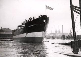 The cargo vessel Lanarkbrook