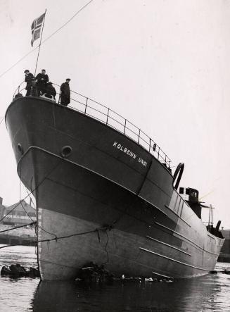 The trawler Austfirdingur - launched as Kolbeinn Ungi