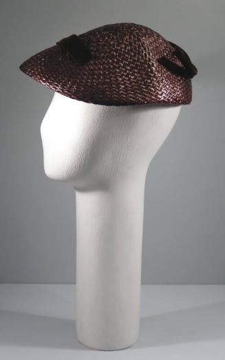 Brown Domed Hat