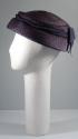 Navy Staw Hat With Bow