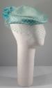 Turquoise Veil Hat