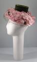 Ladies Pink and Green Floral Hat