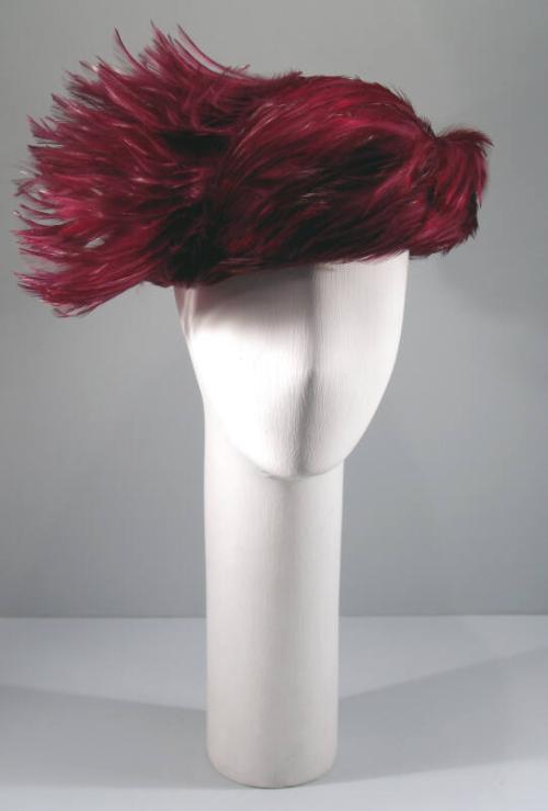 Domed Feather Hat