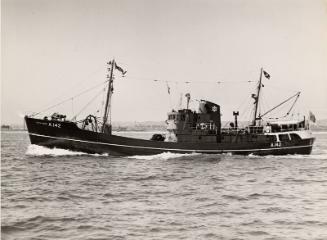 Photograph showing the trawler David Wood