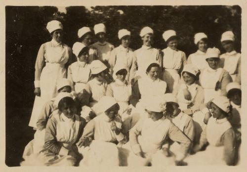 Group of Night Duty Nurses at Aberdeen Royal Infirmary