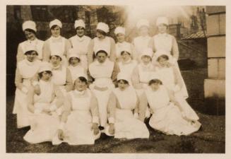 Group of Night Duty Nurses at Aberdeen Royal Infirmary