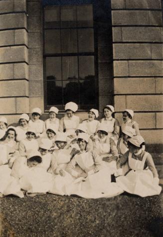 Group of Night Duty Nurses at Aberdeen Royal Infirmary