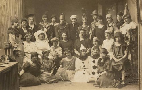 Aberdeen Royal Infirmary Night Duty Nurses Dressed for Fancy Dress Xmas Party