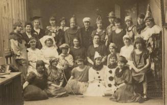 Aberdeen Royal Infirmary Night Duty Nurses Dressed for Fancy Dress Xmas Party