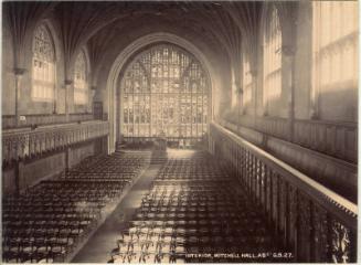 Interior of Mitchell Hall