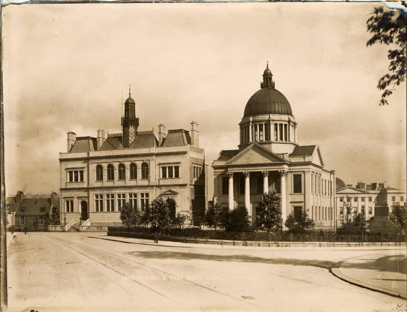 Library and St Mark's Church