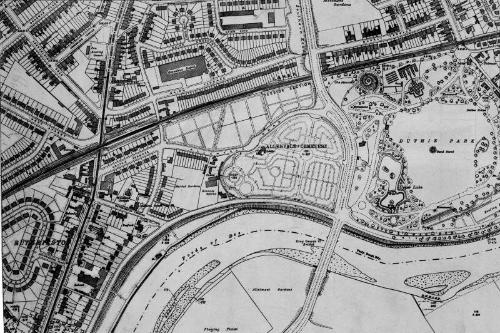 O.S. Map -  Copy of Section Ruthrieston Area