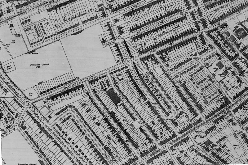 O.S. Map -  Copy of Section Mannofield Area