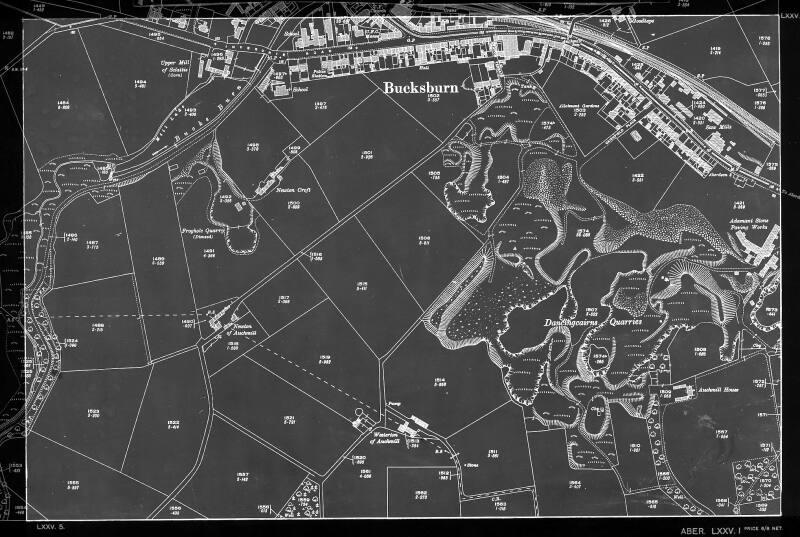 O.S. Map -  Copy of Section Bucksburn Area