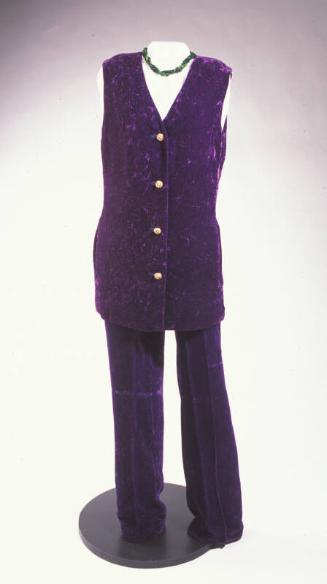 Purple Trousers and Waistcoat