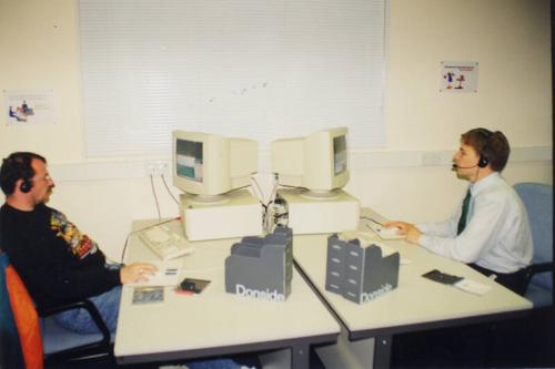 Employees in Learning Resources Centre Donside Papermill