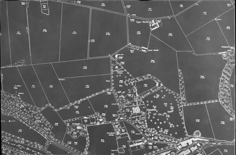 O.S. Map -  Copy of Section Danestone Area