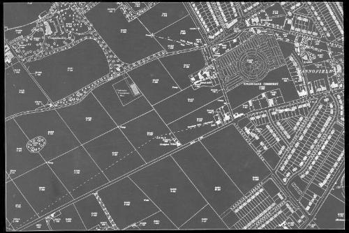 O.S. Map -  Copy of Section Airyhall-Mannofield Area