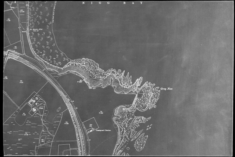 O.S. Map -  Copy of Section Bay of Nigg Area