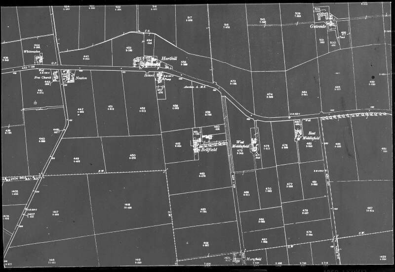 O.S. Map -  Copy of Section Mastrick-Sheddocksley Area