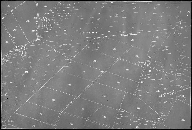 O.S. Map -  Copy of Section Tullos Hill Area