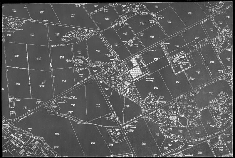 O.S. Map -  Copy of Section Woodlands-Cults Area