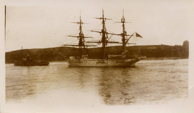 Swedish sail training vessel at Aberdeen harbour